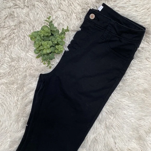 Zenana Flare Stretch Jeans ๐ Black - Picture 4 of 12